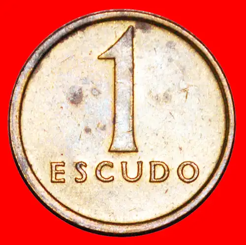 * GROSSE FORMAT (1981-1986) PORTUGAL ★ 1 ESCUDO 1983 ENTDECKUNG MÜNZE! * PORTUGAL ★ DISCOVERY COIN! 