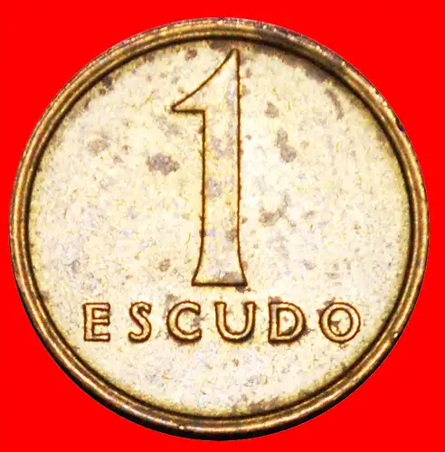 * GROSSE FORMAT (1981-1986) PORTUGAL ★ 1 ESCUDO 1985 ENTDECKUNG MÜNZE! * PORTUGAL ★ DISCOVERY COIN! 