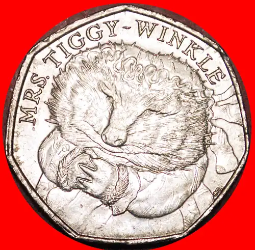 * IGEL: GROSSBRITANNIEN ★ 50 PENCE 2016! * GREAT BRITAIN ★UNITED KINGDOM ★