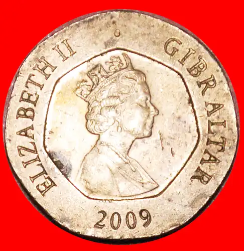 * SCHLÜSSEL (2005-2011): GIBRALTAR ★ 20 PENCE 2009! 