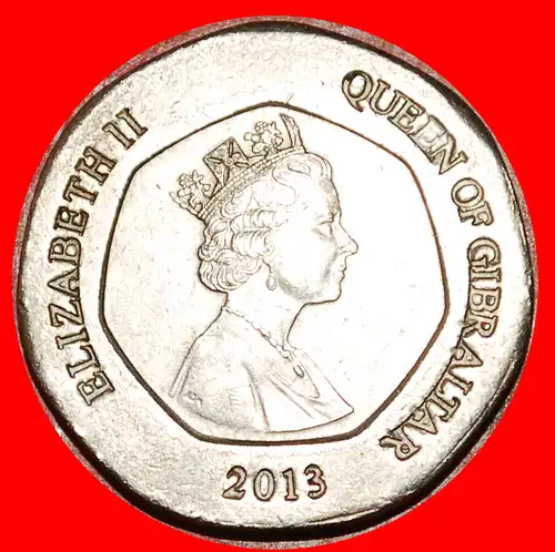 * SCHLÜSSEL (2012-2013): GIBRALTAR ★ 20 PENCE 2013! 