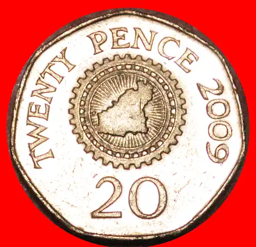 * SIEBENECK (1999-2012): GUERNSEY ★ 20 PENCE 2003!