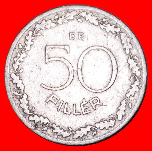 * SCHMIEDE (1953-1966): UNGARN ★ 50 FILLER 1953! *  HUNGARY ★