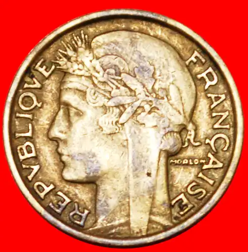 *• OFFEN 9 UND 2 ★ FRANKREICH ★ 50 CENTIMES 1932! *  FRANCE  ★