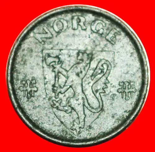 * DEUTSCHLAND (1941-1945): NORWEGEN ★ 10 OERE 1941! * GERMANY : NORWAY ★