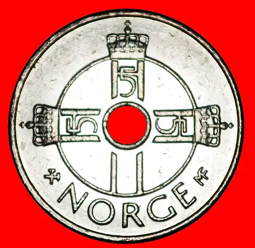 * VOGEL (1997-2016): NORWEGEN ★ 1 KRONE 2005 ENTDECKUNG MÜNZE! VZGL STEMPELGLANZ! * NORWAY ★ DISCOVERY COIN!