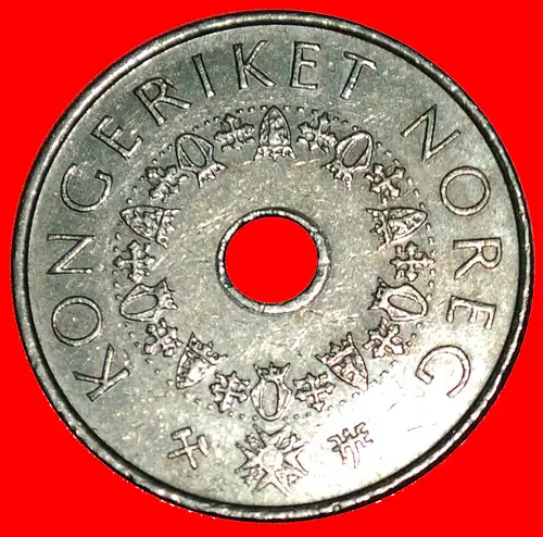 * SANKT-OLAF-ORDEN (1998-2017): NORWEGEN ★ 5 KRONE 1998 ENTDECKUNG MÜNZE!  * NORWAY ★ DISCOVERY COIN!