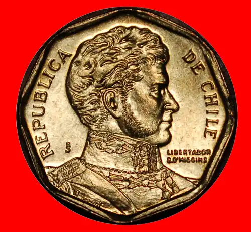 * O'HIGGINS (1992-2015): CHILE ★ 5 PESOS 2009 ENTDECKUNG MÜNZE! uSTG STEMPELGLANZ!   * ★  DISCOVERY COIN! 