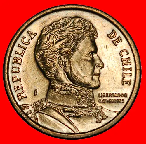 * O'HIGGINS (1990-2021): CHILE ★ 10 PESOS 2013 ENTDECKUNG MÜNZE! VZGL STEMPELGLANZ!   * ★  DISCOVERY COIN! 