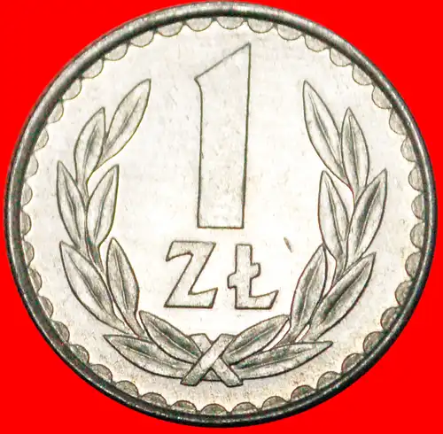 * LANGE LEGENDE (1957-1985): POLEN ★ 1 ZLOTY 1984 uSTG STEMPELGLANZ! ENTDECKUNG MÜNZE! *  POLAND ★  DISCOVERY COIN!