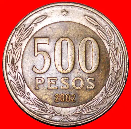 * ENTDECKUNG MÜNZE: CHILE ★ 500 PESOS 2002! ERZBISCHOF HENRIQUEZ (1907-1999) * DISCOVERY COIN: CHILE ★