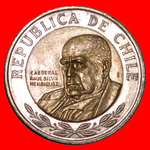 * ENTDECKUNG MÜNZE: CHILE ★ 500 PESOS 2008! ERZBISCHOF HENRIQUEZ (1907-1999) * DISCOVERY COIN: CHILE ★