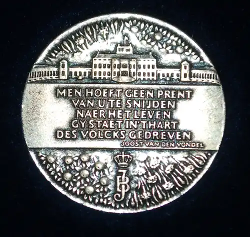 * VERÖFFENTLICHT SILBER: NIEDERLANDE ★ GOLDENE HOCHZEIT PRINZESSIN JULIANA UND PRINZ BERNARD 1937-1987! * PUBLISHED SILVER: NETHERLANDS ★ 