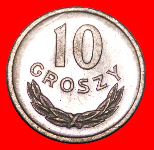 * SOZIALISTISCHE STERNE AUF ADLER (1961-1985): POLEN ★ 10 GROSHEN 1975 ENTDECKUNG MÜNZE! VZGL STEMPELGLANZ!  * DISCOVERY COIN: POLAND ★ 