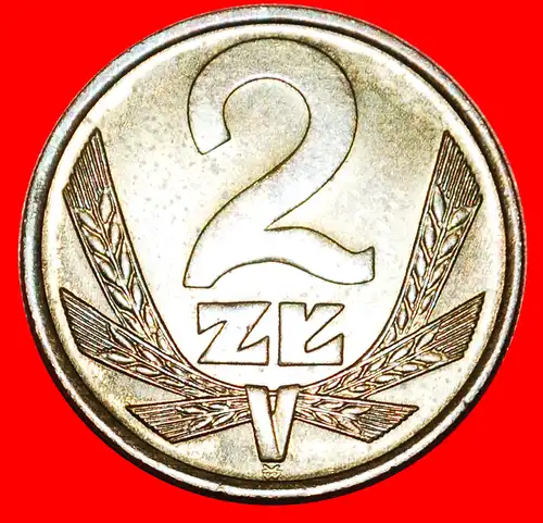 * Die UdSSR: POLEN ★ 2 ZLOTY 1976! ENTDECKUNG MÜNZE! TYP (1975-1988) * USSR: POLAND ★ 2 ZLOTY 1976! DISCOVERY COIN! 