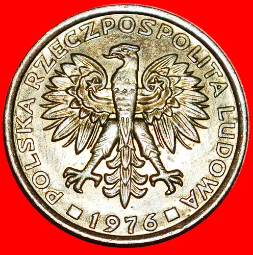 * Die UdSSR: POLEN ★ 2 ZLOTY 1976! ENTDECKUNG MÜNZE! TYP (1975-1988) * USSR: POLAND ★ 2 ZLOTY 1976! DISCOVERY COIN! 