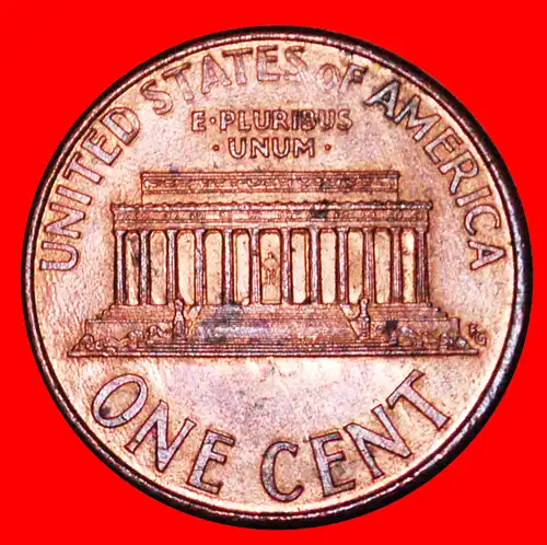 * MEMORIAL (1982-2008): USA ★ 1 CENT 1996D! STG STEMPELGLANZ! LINCOLN (1809-1865)