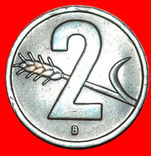 * WEIZENZWEIG (1948-1974): SCHWEIZ ★ 2 RAPPEN 1954B! STEMPEL I+A! * DIES I+A: SWITZERLAND ★ 