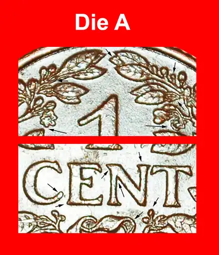 * USA (1944-1947): CURACAO ★ 1 CENT 1944D! WILHELMINA (1890-1948) ENTDECKUNG MÜNZE!  ★  DISCOVERY COIN!