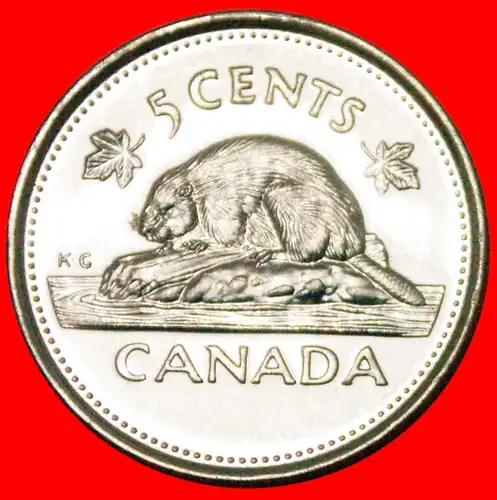 * BIBER~GOLDENES JUBILÄUM: KANADA ★ 5 CENTS 1952-2002 STG STEMPELGLANZ! * BEAVER~GOLDEN JUBILEE★ CANADA ★