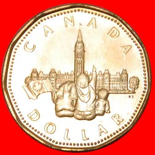 * STAATENBUND: KANADA ★ 1 DOLLAR 1867-1992 STG STEMPELGLANZ! * CONFEDERATION★ CANADA ★