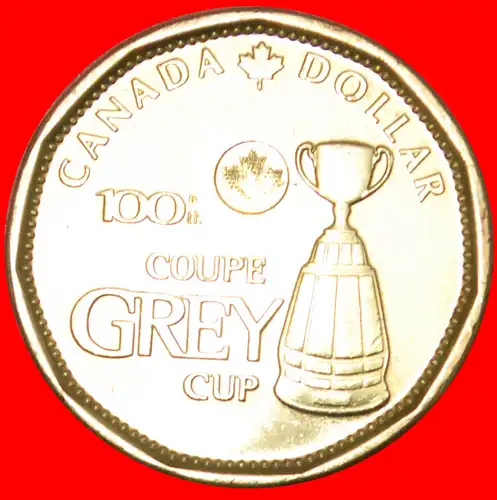 * GREY CUP: KANADA ★ 1 DOLLAR 2012 uSTG STEMPELGLANZ!  * ★ CANADA ★