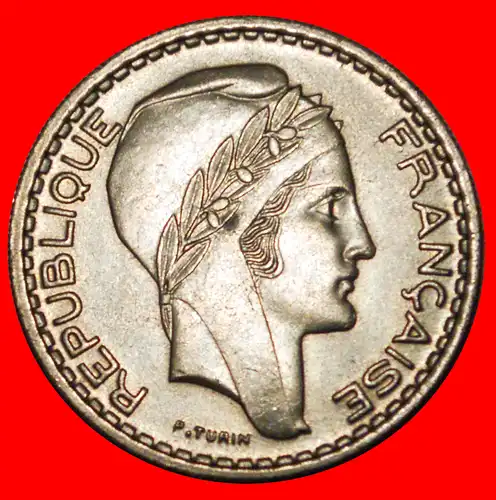 * PHRYGISCHE KAPPE: FRANKREICH ★10 FRANCS 1948 VZGL STEMPELGLANZ! *  FRANCE ★  