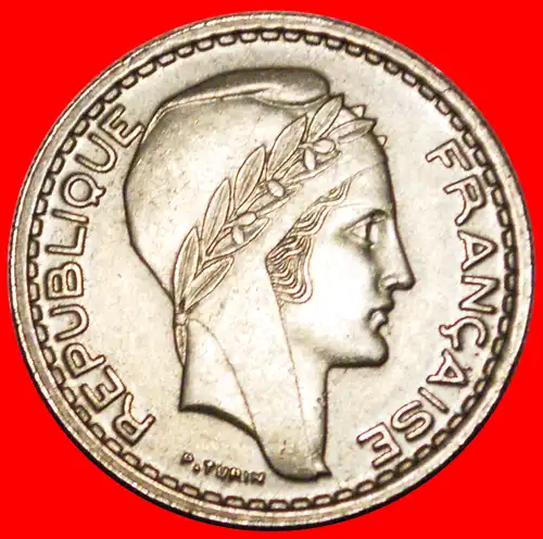 * PHRYGISCHE KAPPE: FRANKREICH ★10 FRANCS 1949 VZGL STEMPELGLANZ! *  FRANCE ★  