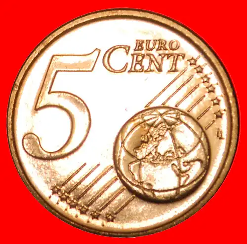 * GRIECHENLAND: ZYPERN ★ 5 CENTS 2018 STG STEMPELGLANZ!!! ALTE ÄNDERUNG! * GREECE: CYPRUS ★