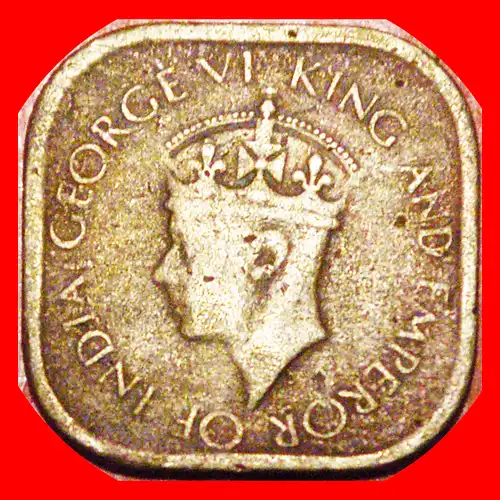 * GROSSBRITANNIEN KRIEGSZEIT (1939-1945): CEYLON ★ 5 CENTS 1945 GERADE VERÖFFENTLICHT! GEORG VI. (1937-1952) * GREAT BRITAIN: CEYLON ★JUST PUBLISHED! 