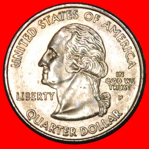 * BUNDESSTAAT 1788: USA ★ 1/4 DOLLAR 2000P WASHINGTON (1789-1797)! STG STEMPELGLANZ!!! von der Rolle! 