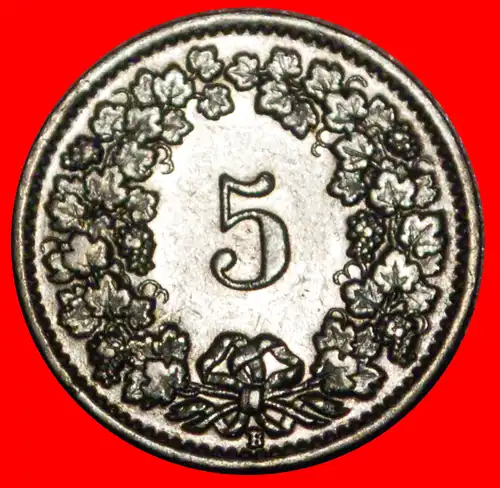 * FREIHEIT (1879-2022): SCHWEIZ ★ 5 RAPPEN 1939B! KRIEGSZEIT (1939-1945) ENTDECKUNG MÜNZE! * SWITZERLAND ★ DISCOVERY COIN!