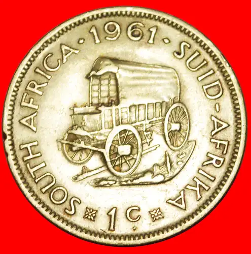 * PLANWAGEN (1961-1964): SÜDAFRIKA ★ 1 CENT 1961! * SOUTH AFRICA ★