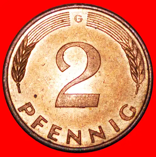 * EICHE (1950-2001): DEUTSCHLAND ★ 2 PFENNIG 1979G VZGL STEMPELGLANZ! VERÖFFENTLICHT WERDEN! *  GERMANY ★  TO BE PUBLISHED!