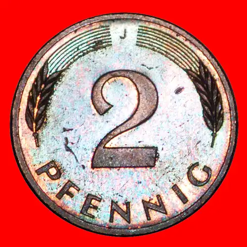 * EICHE (1950-2001): DEUTSCHLAND ★ 2 PFENNIG 1982J! VERÖFFENTLICHT WERDEN! *  GERMANY ★  TO BE PUBLISHED!