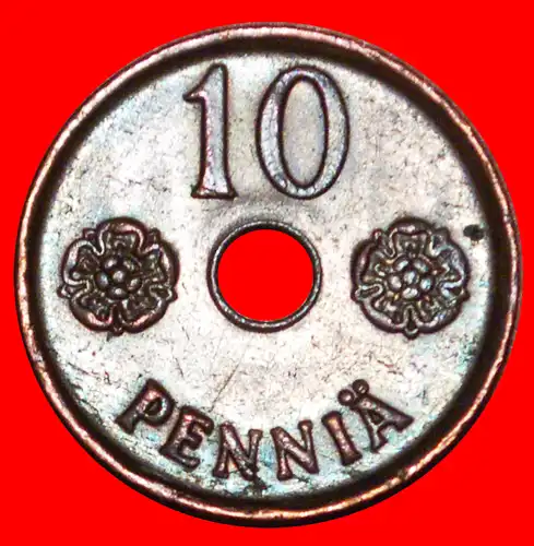 * KRIEGSZEIT (1939-1945): FINNLAND ★ 10 PFENNIG 1941! * WARTIME: FINLAND ★ 