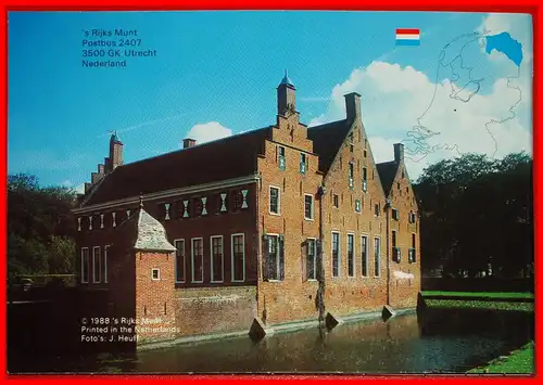 * BEATRIX (1980-2013):  NIEDERLANDE ★ FDC 1982 (5 MÜNZEN + MEDAILLE)! *  NETHERLANDS ★