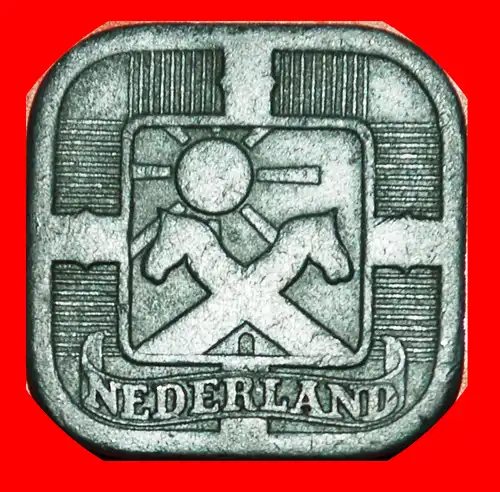 * BESETZUNG DURCH DEUTSCHLAND SÄCHSISCHE PFERDE (1941-1943): NIEDERLANDE ★ 5 CENT 1941! FEHLER! * OCCUPATION by GERMANY: NETHERLANDS ★ERROR!