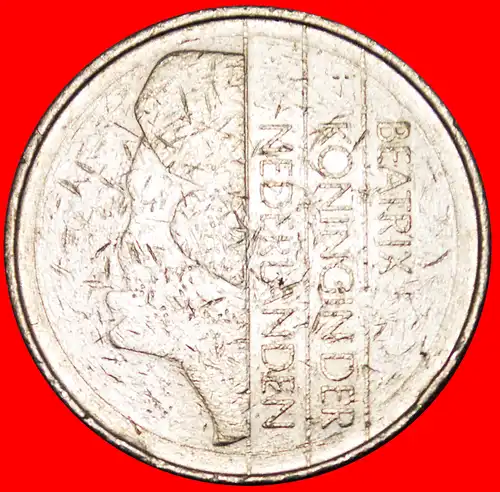 * PORTRÄT DEXTER: NIEDERLANDE ★ 2 1/2 GULDEN 1984! BEATRIX (1980-2013) * NETHERLANDS ★  