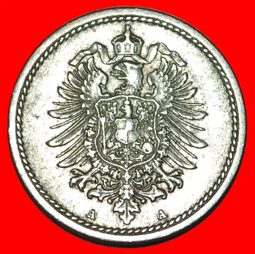 * ADLER (1874-1889): DEUTSCHLAND ★ 5 PFENNIG 1874A! WILHELM I. (1871-1888) * GERMANY ★ 