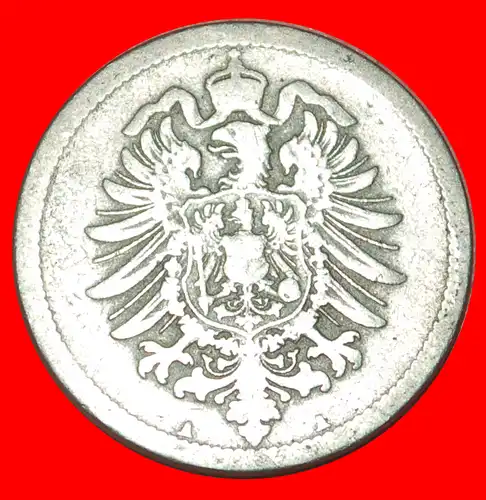 * ADLER (1873-1889): DEUTSCHLAND ★ 10 PFENNIG 1875A! WILHELM I. (1871-1888) * GERMANY ★ 