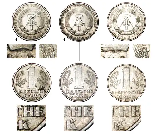 * DEUTSCHE MARK (1956-1963)★ DEUTSCHLAND ★ 1 MARK 1956A! ENTDECKUNG MÜNZE!  *  GERMANY ★  DISCOVERY COIN!