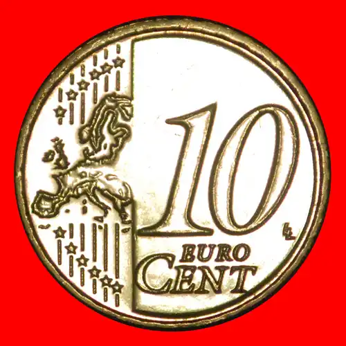 * GRIECHENLAND (2008-2021): ZYPERN ★ 10 CENT 2014! SCHIFF NORDISCHES GOLD STG STEMPELGLANZ! INTERESSANTES JAHR!  * GREECE: CYPRUS ★ 