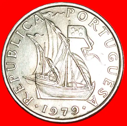 * SCHIFF (1963-1986): PORTUGAL ★ 5 ESCUDOS 1979!