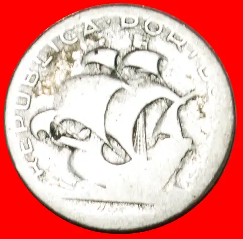 * SCHIFF IN SILBER: PORTUGAL ★ 2,50 ESCUDOS 1932-1951!