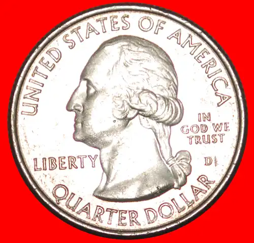 * KILAUEA: USA ★ 1/4 DOLLAR 2012D! WASHINGTON (1789-1797)