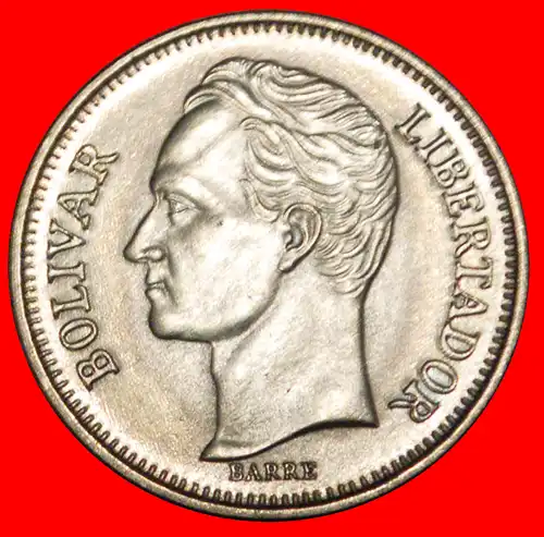 * DEUTSCHLAND: VENEZUELA ★ 1 BOLIVAR 1989 STG STEMPELGLANZ! BOLIVAR (1783-1830) * GERMANY: VENEZUELA ★ 