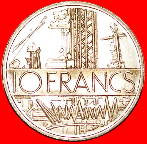 * STROMKARTE: FRANKREICH ★ 10 FRANCS 1976 uSTG!  * ★ FRANCE ★  