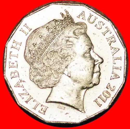 * KÄNGURU (1999-2019): AUSTRALIEN ★ 50 CENTS 2011 VZGL STEMPELGLANZ!  * AUSTRALIA ★ 