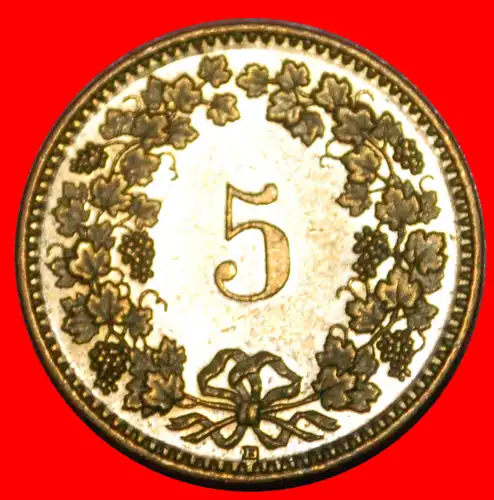 * FREIHEIT (1879-2021): SCHWEIZ ★ 5 RAPPEN 2008B! ENTDECKUNG MÜNZE! * SWITZERLAND ★ DISCOVERY COIN